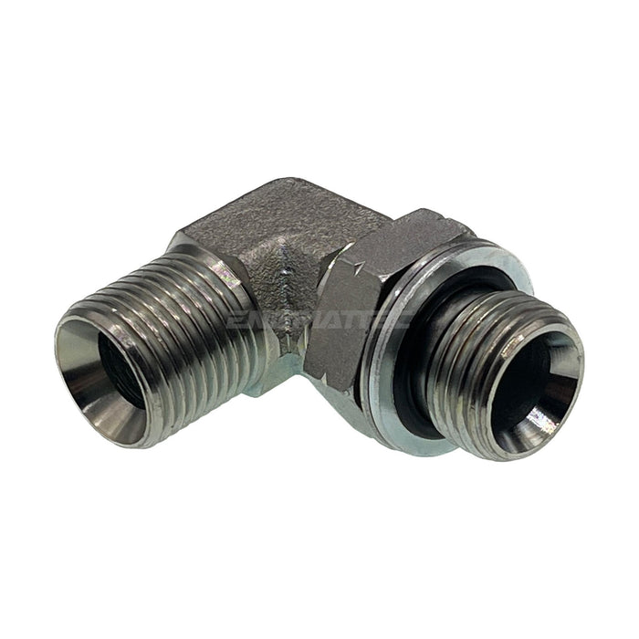 BSP Parallel Male x BSP Parallel Male 90° Compact